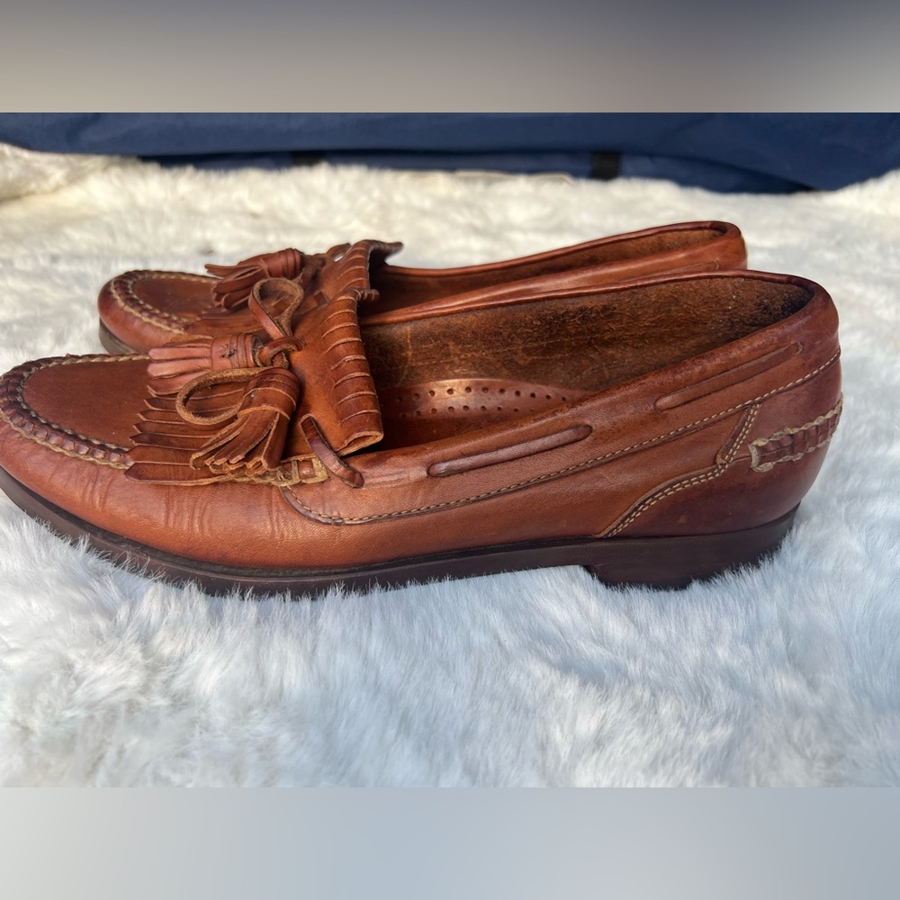 Brown Leather Loafers